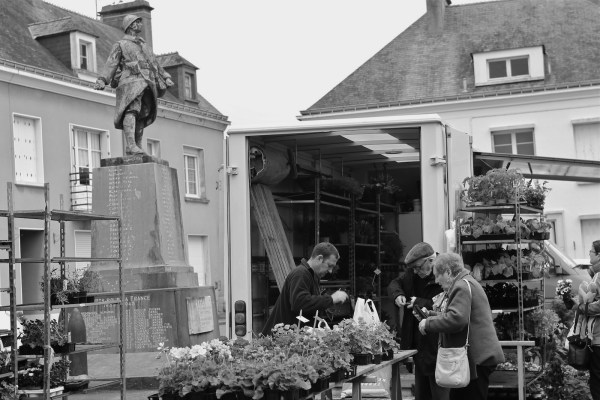 Serge Philippe Lecourt-2015-05-Marché de Montebourg (Manche)
